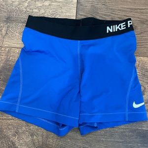 Blue Nike Pros
